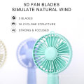 Portable Handheld USB Fan with Make Up Mirror